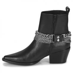 Chaussures Femme Bottes ville Bronx JUKESON Noir -Bottes popular shop 18775333 500 D