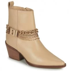 Chaussures Femme Bottes ville Bronx JUKESON Beige