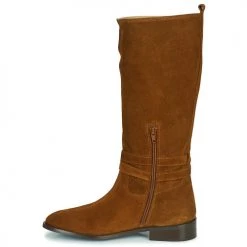 Chaussures Femme Bottes ville JB Martin AMUSEE Marron -Bottes popular shop 19498129 500 D