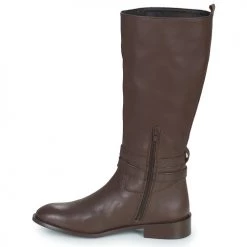 Chaussures Femme Bottes ville JB Martin AMUSEE Marron -Bottes popular shop 19571585 500 D