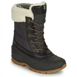 Chaussures Femme Bottes de neige KAMIK SNOWPEARL Noir