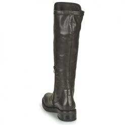 Chaussures Femme Bottes ville Café Noir NUBILA Noir -Bottes popular shop 19784192 500 E