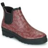 Chaussures Femme Bottes de pluie Sanita FELICIA Bordeaux