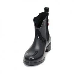 Chaussures Femme Bottes de pluie Tommy Hilfiger TH HARDWARE RAINBOOT Marine -Bottes popular shop 19818370 500 C