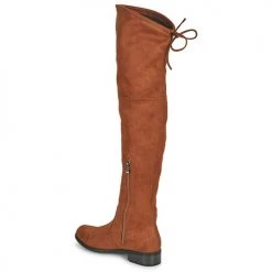 Chaussures Femme Cuissardes Elue par nous KERRE Camel -Bottes popular shop 19824205 500 E