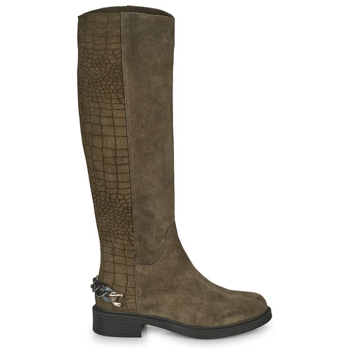 Chaussures Femme Bottes ville Elue par nous KOFESS Kaki 4 Chaussures Femme Bottes ville Elue par nous KOFESS Kaki – Image 2