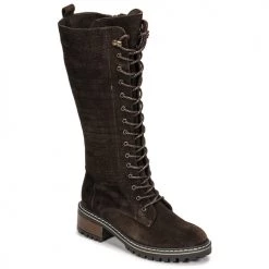 Chaussures Femme Bottes ville Elue par nous KOFOUR Marron