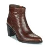 Chaussures Femme Bottes ville Adige IZEL V3 CAIMAN COGNAC Marron -Bottes popular shop 19824265 500 A