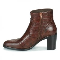 Chaussures Femme Bottes ville Adige IZEL V3 CAIMAN COGNAC Marron -Bottes popular shop 19824265 500 D