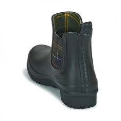 Chaussures Femme Bottes de pluie Barbour KINGHAM Noir -Bottes popular shop 19824658 500 E