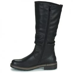 Chaussures Femme Bottes ville Emmshu WIND Noir -Bottes popular shop 19825857 500 D