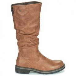 Chaussures Femme Bottes ville Emmshu WIND Cognac -Bottes popular shop 19825858 500 B