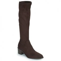 Chaussures Femme Bottes ville JB Martin JOLIE Marron