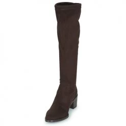 Chaussures Femme Bottes ville JB Martin JOLIE Marron -Bottes popular shop 19832110 500 C