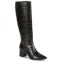 Chaussures Femme Bottes ville Geox BIGLIANA Noir