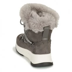Chaussures Femme Bottes de neige Geox FALENA ABX Gris -Bottes popular shop 19832585 500 E