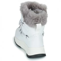 Chaussures Femme Bottes de neige Geox FALENA ABX Blanc -Bottes popular shop 19832586 500 E