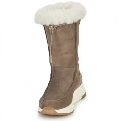 Chaussures Femme Bottes de neige Geox FALENA ABX Beige -Bottes popular shop 19832587 500 C