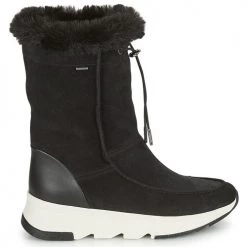 Chaussures Femme Bottes de neige Geox FALENA ABX Noir -Bottes popular shop 19832588 500 B