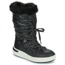 Chaussures Femme Bottes de neige Geox DALYLA ABX Noir