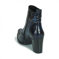 Chaussures Femme Bottes ville Regard SALLY Noir / Bleu -Bottes popular shop 19901688 500 E