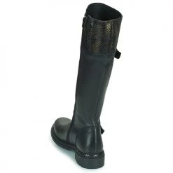 Chaussures Femme Bottes ville Regard CACHY Noir -Bottes popular shop 19901691 500 E