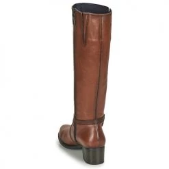 Chaussures Femme Bottes ville Dorking ALEGRIA Marron -Bottes popular shop 19947445 500 E