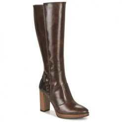 Chaussures Femme Bottes ville NeroGiardini MACHO Noir