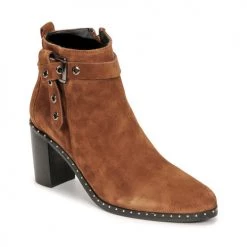 Chaussures Femme Bottes ville Philippe Morvan BERRYS Marron