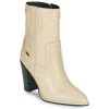 Chaussures Femme Bottes ville Bronx NEXT AMERICANA Beige