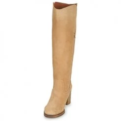 Chaussures Femme Bottes ville Casual Attitude HAPI Beige -Bottes popular shop 20286190 500 C