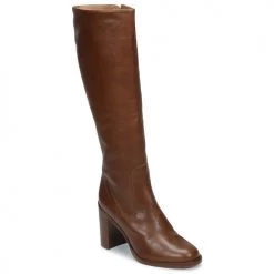 Chaussures Femme Bottes ville Minelli LYSA Marron