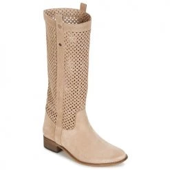 Chaussures Femme Bottes ville Betty London DIVOUI Beige