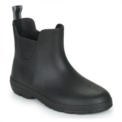 Chaussures Femme Bottes de pluie Isotoner 93701 Noir