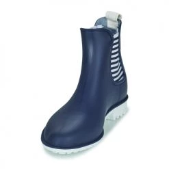 Chaussures Femme Bottes de pluie Be Only CHARLENE Marine / Blanc -Bottes popular shop 21125702 500 C