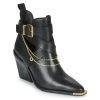 Chaussures Femme Bottes ville Bronx NEW-KOLE Noir -Bottes popular shop 21191047 500 A
