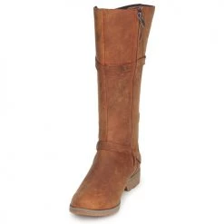 Chaussures Femme Bottes ville Teva DELAVINA LEATHER Marron -Bottes popular shop 216993 500 C