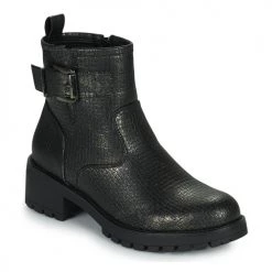 Chaussures Femme Bottes ville Les Petites Bombes ELLIE Noir