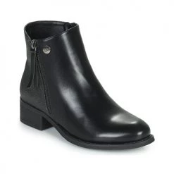 Chaussures Femme Bottes ville Les Petites Bombes CALINE Noir