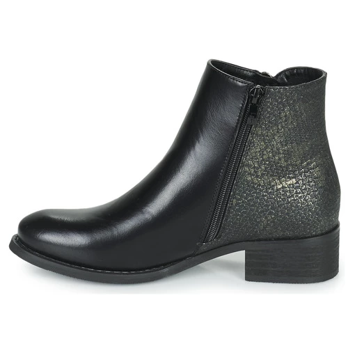 Chaussures Femme Bottes ville Les Petites Bombes CALINE Noir 6 Chaussures Femme Bottes ville Les Petites Bombes CALINE Noir – Image 4