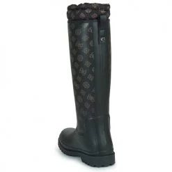 Chaussures Femme Bottes de pluie Guess REISA Noir / Marron -Bottes popular shop 22418820 500 E