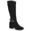 Chaussures Femme Bottes ville Geox D PHEBY 50 Noir -Bottes popular shop 22643147 500 A