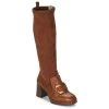 Chaussures Femme Bottes ville Hispanitas NATALIE Marron -Bottes popular shop 22685869 500 A