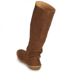 Chaussures Femme Bottes ville El Naturalista CORAL Marron -Bottes popular shop 22686083 500 E