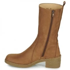 Chaussures Femme Bottes ville El Naturalista TICINO Marron -Bottes popular shop 22686101 500 D