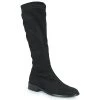 Chaussures Femme Bottes ville Myma 6160-MY-VELOUR-NOIR Noir -Bottes popular shop 22737634 500 A