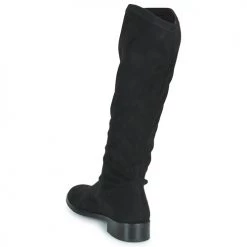 Chaussures Femme Bottes ville Myma 6160-MY-VELOUR-NOIR Noir -Bottes popular shop 22737634 500 E