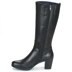 Chaussures Femme Bottes ville Dorking EVELYN Noir -Bottes popular shop 22890943 500 D