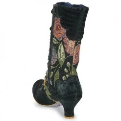 Chaussures Femme Bottes ville Irregular Choice CHIMNEY SMOKE Noir / Multicolore -Bottes popular shop 22899067 500 E
