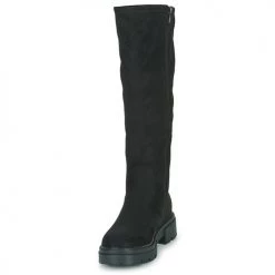 Chaussures Femme Bottes ville The Divine Factory HX4713-NOIR Noir -Bottes popular shop 22968122 500 C